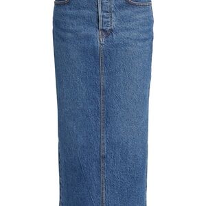 alexanderwang.t
Stretch Denim Midi Skirt